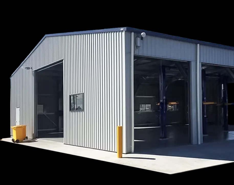 Maxline Global’s secure warehouse facility with racked storage and forklift operations